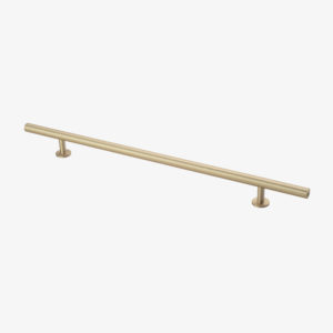 #31-117 14" Solid Brass Round Bar Pull