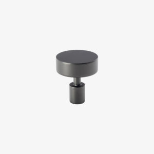 #71-001 Black Stainless Steel Disc Knob