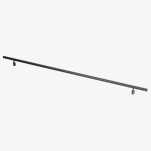 #71-116 24" Black Stainless Steel Round Bar Pull