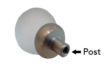 Installation Glass Ball Knob