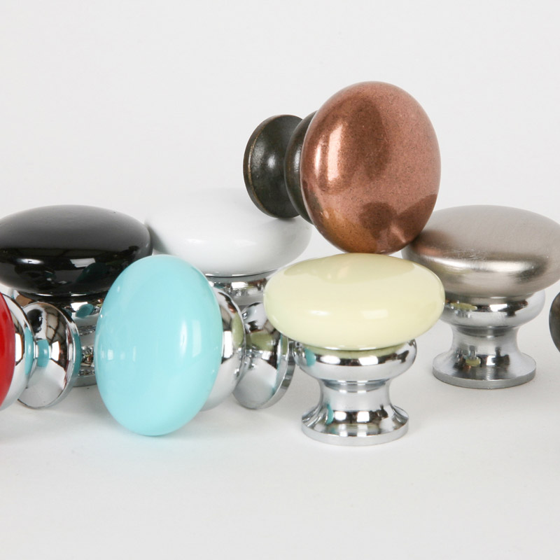 Metal Mushroom Knobs