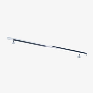 #21-105 18" Square Bar Pull in Polished Chrome