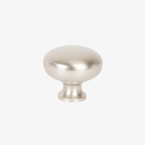 #38-101 Metal Mushroom Knob in Brushed Nickel