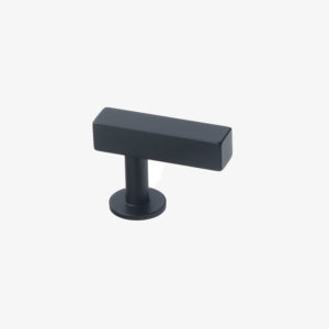 #51-101 Square Bar Knob in Matte Black
