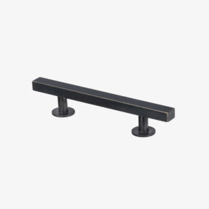 #61-102 5" Square Bar Pull in Oil Rubbed Bronze