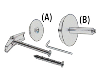 Installation Towel Bar Brackets