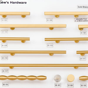 Brushed Brass Display Board